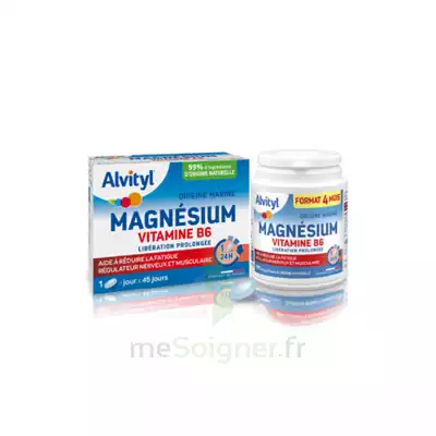 Alvityl Magnésium Vitamine B6 Libération Prolongée Comprimés Lp B/45 à Cherbourg-en-Cotentin