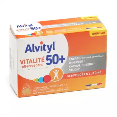 Alvityl Vitalite 50+ Cpr Eff B/30 à Cherbourg-en-Cotentin